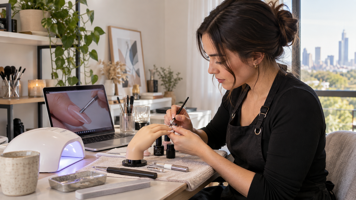 Nail Technician Training in Melbourne — Study Online, Work Locally — article-specific beauty education image