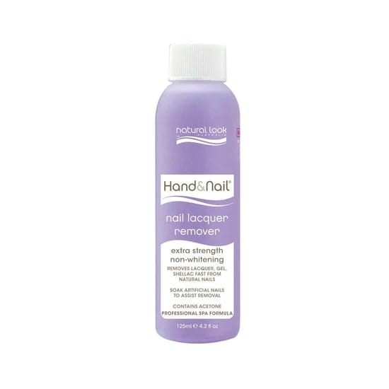 NATURAL LOOK 125ML NAIL LACQUER REMOVER