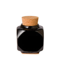 YOUNG NAILS CERAMIC DAPPEN DISH BLACK W/CORK