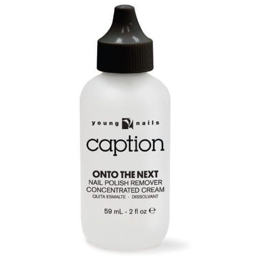 YOUNG NAILS 59ML CAPTION 'ONTO THE NEXT' CREAM CONCENTRATE POLISH REMOVER