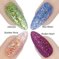 YOUNG NAILS 7G BLUE MOON GLITTER
